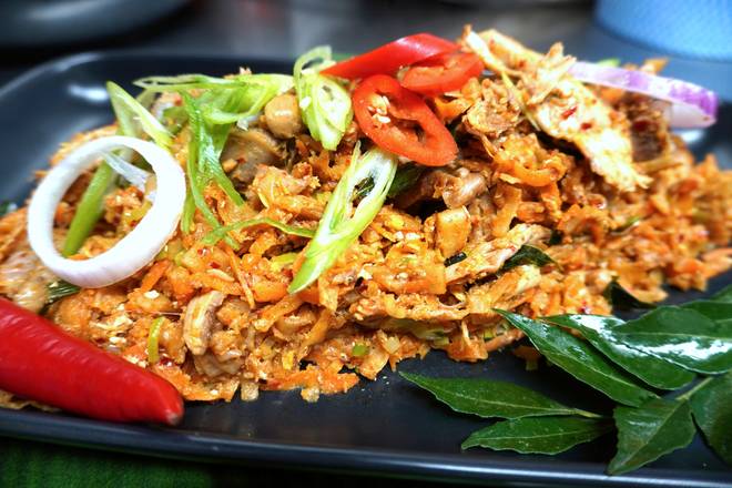 Roasted Chicken Kottu