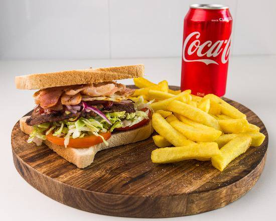 Steak Sandwich with the Lot Deal