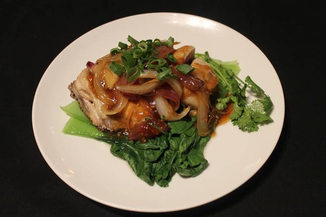Chicken Maryland in Rich Soy, Garlic, and Ginger Sauce