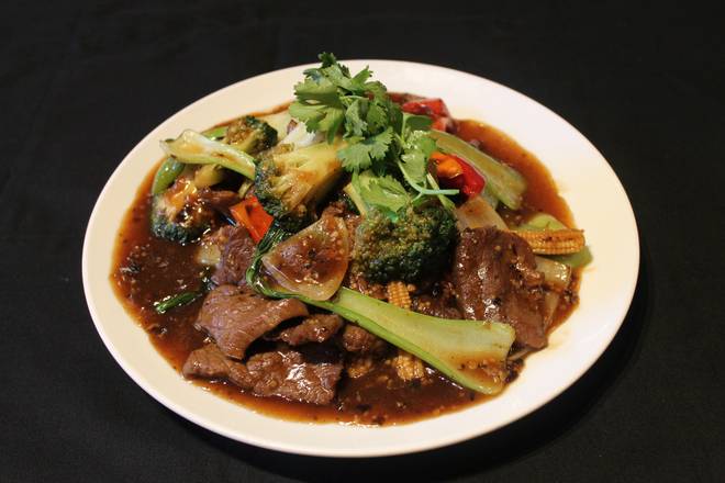 Angus Beef with Black Bean Sauce