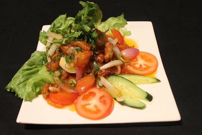 Barramundi Battered Fillets with Tangy Tomato, Sweet Chilli and Garlic Sauce