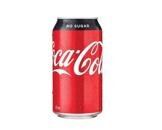 Coke No Sugar 375mL