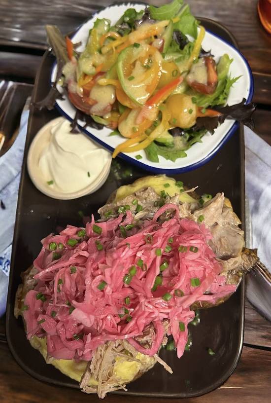 Pulled Pork Loaded Potato