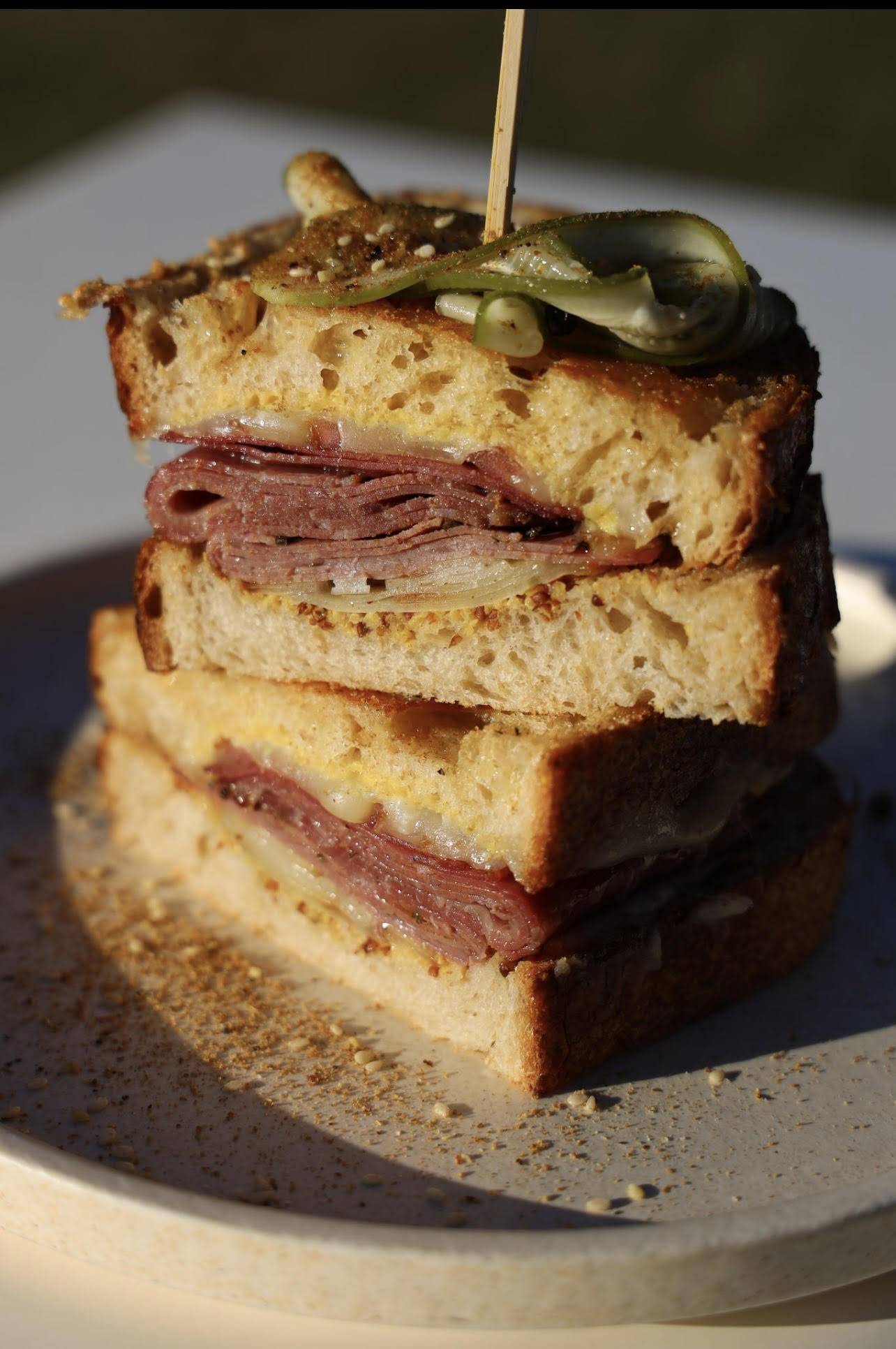 Sliced Wagyu Beef Toastie