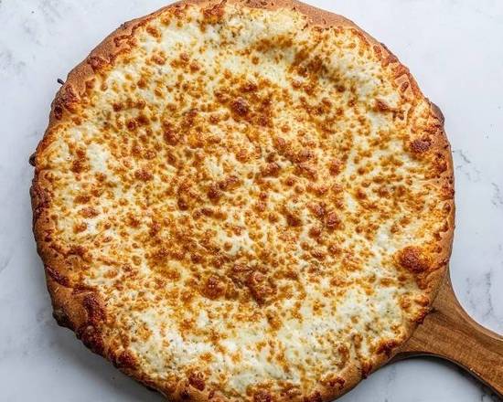 Garlic Herbs and Cheese Pizza