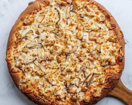 Satay Chicken Pizza