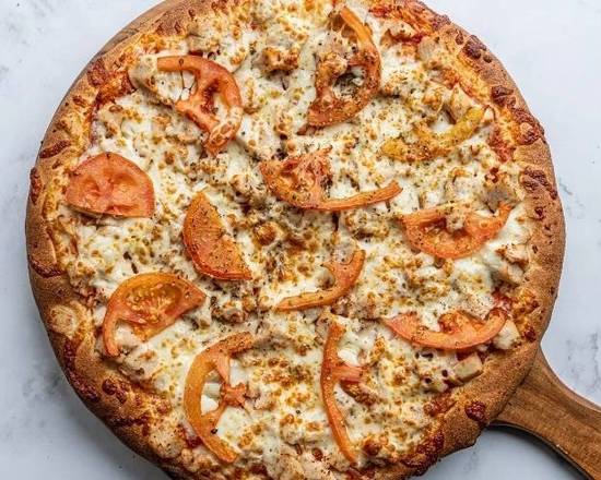 Roasted Chicken Pizza