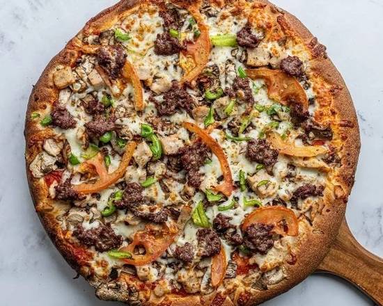 King Chicken and Beef Combo Pizza
