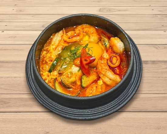Seafood Soft Tofu Soup
