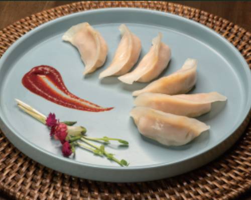 115. Steamed Gluten Free Lemongrass Chicken Dumplings (6pcs) 蒸香茅雞餃