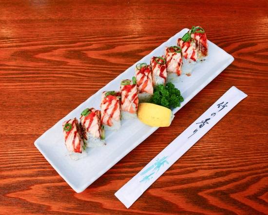 Grilled Salmon Roll