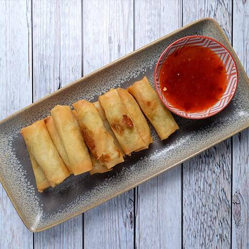 Vegetarian Spring Rolls (10PC)