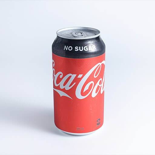 Coke No Sugar 375ml