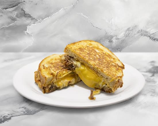 Pulled Beef and Three Cheese Melt