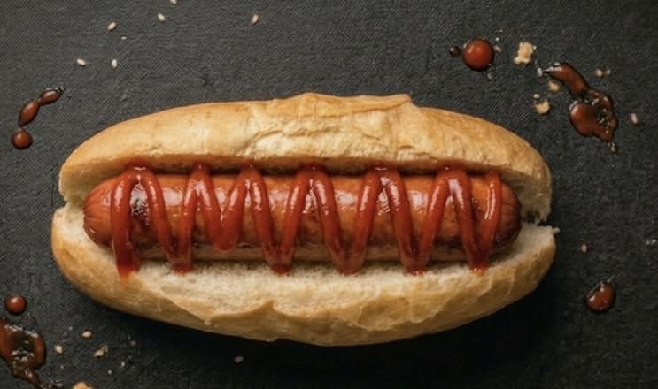 Plain Hot Dog