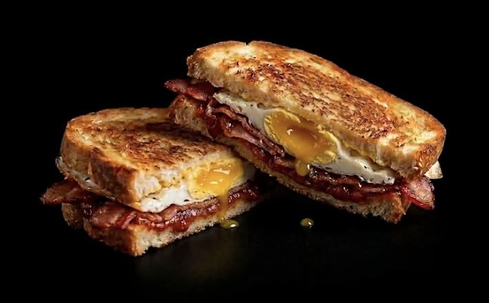Bacon & Egg Toastie