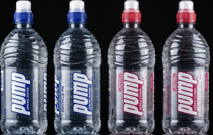Pump Water Bottle
