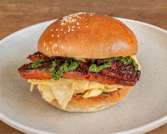 Scrambled Chorizo Egg Butty