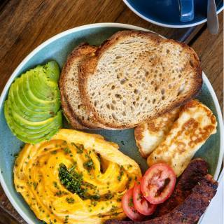 Eggs on Toast (V)
