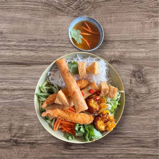 Combination Fried Bun Bowl