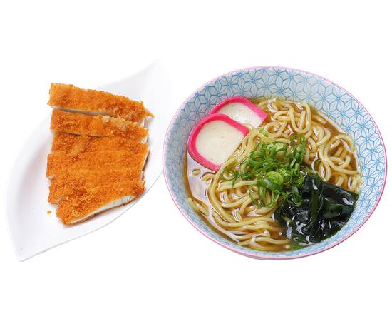 Katsu Chicken Udon Bowl