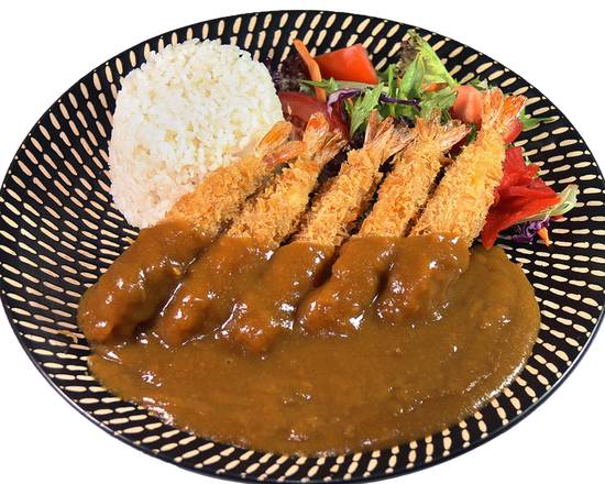 Prawn Curry Rice Bowl