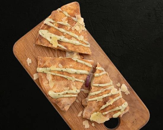 Chicken Pesto Calzone