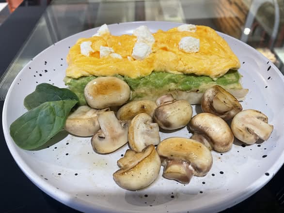 Feta Scrambled Eggs