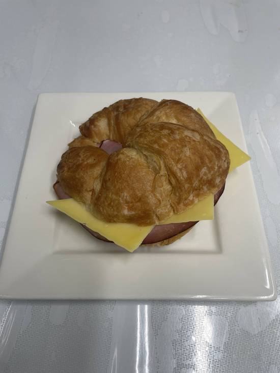 Ham cheese croissant