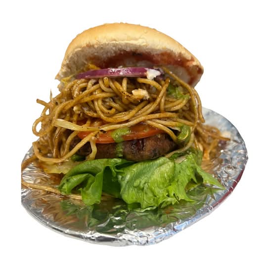 Veg Noodles Burger