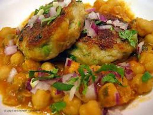 Tikki Chana Chaat