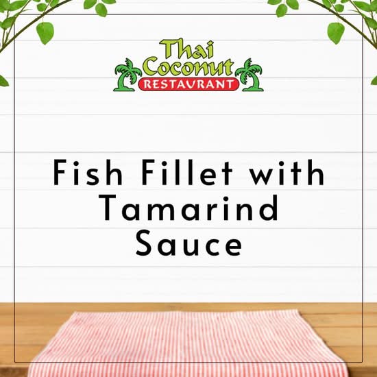 Fish Fillet with Tamarind Sauce
