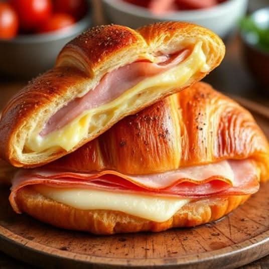 Ham and Cheese Croissant