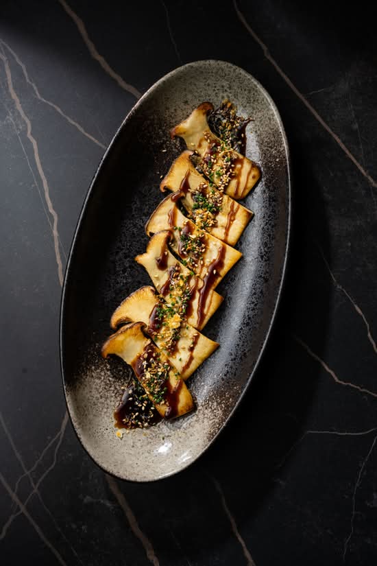 Teriyaki King Oyster Mushroom