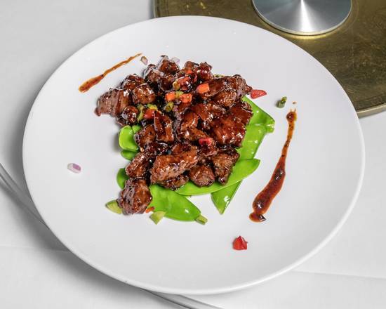Eye Fillet with Honey and Black Pepper Sauce