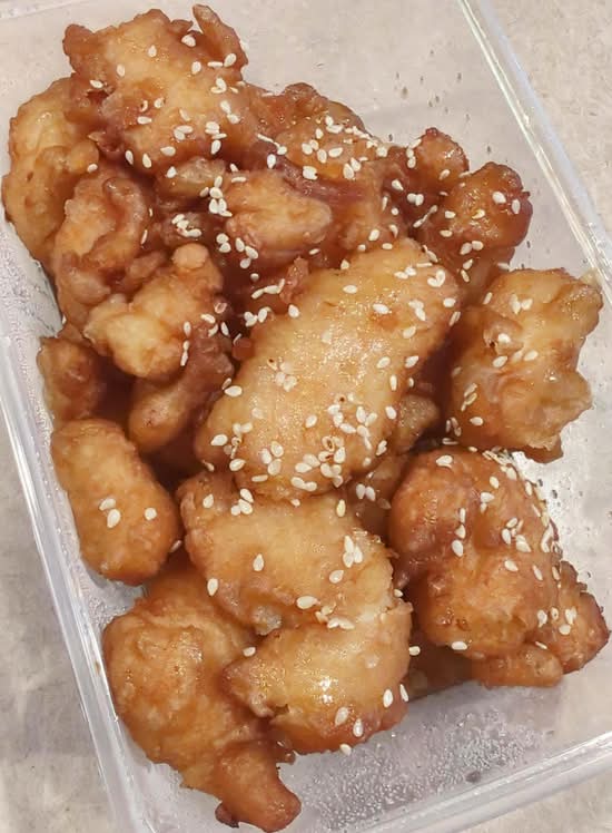 Honey Chicken in Batter