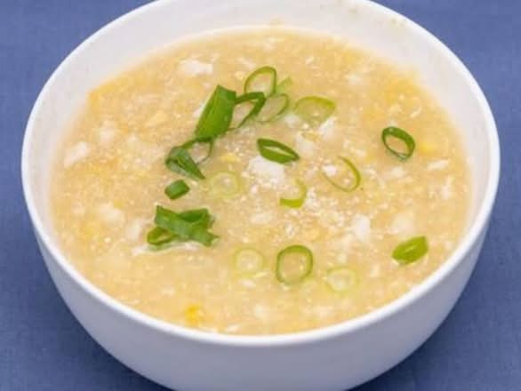 Sweet Corn and Chicken Soup