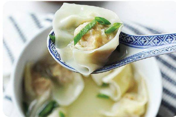 B08 fish and shepherd's purse dumpling