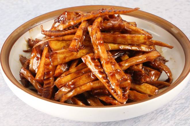 A12 shanghainese style braised bamboo shoots