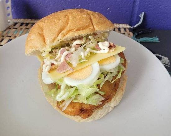 Chicken Caesar Burger