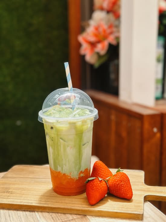 Strawberry Matcha