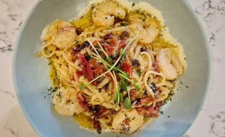 Prawn Linguine