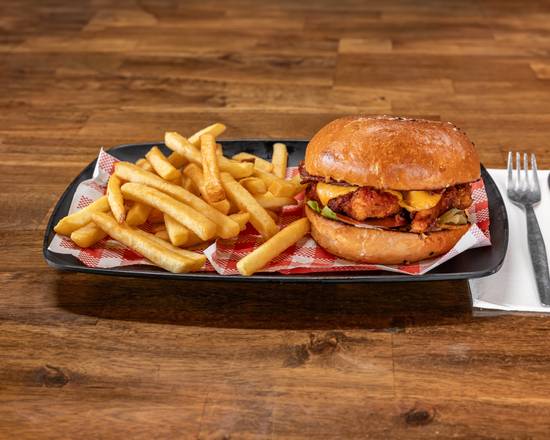 Buffalo Chicken Burger