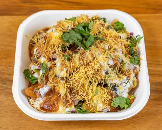 Samosa Chole Chaat