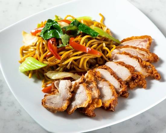 Crispy Chicken Fried Noodles