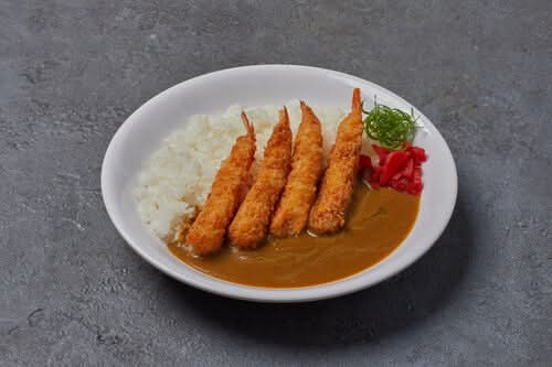 Tempura Prawn Curry Rice