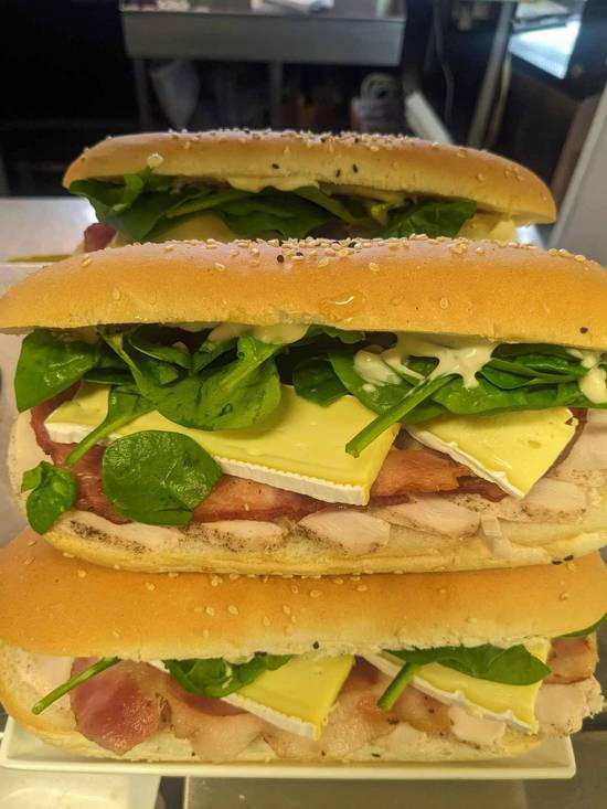 Chicken Bacon Brie Focaccia