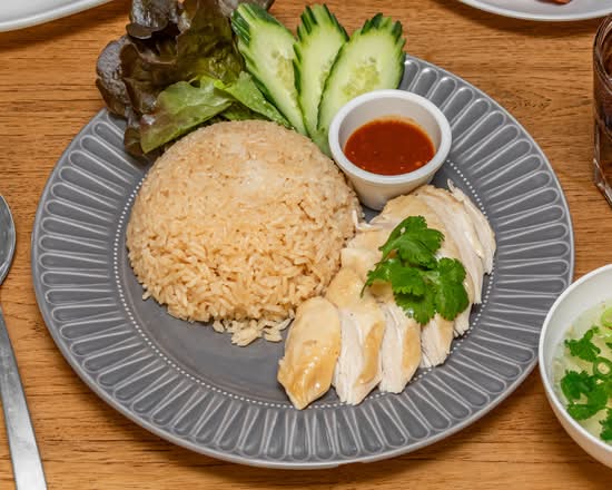 Poached Chicken with Ginger Rice