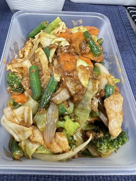 Peanut Sauce Stir Fried