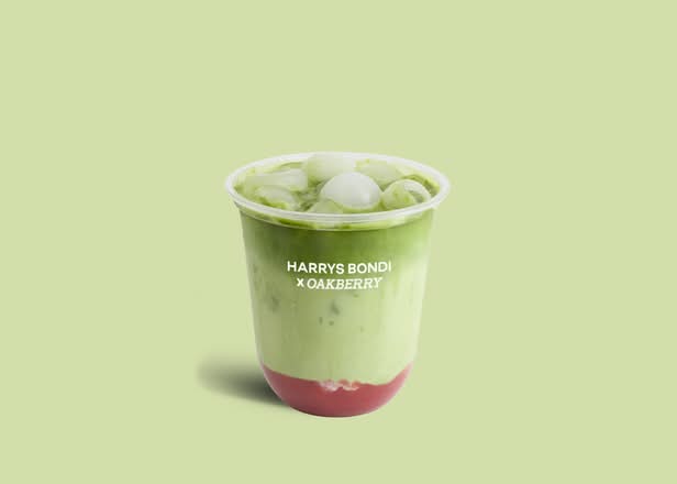 Strawberry Matcha Latte